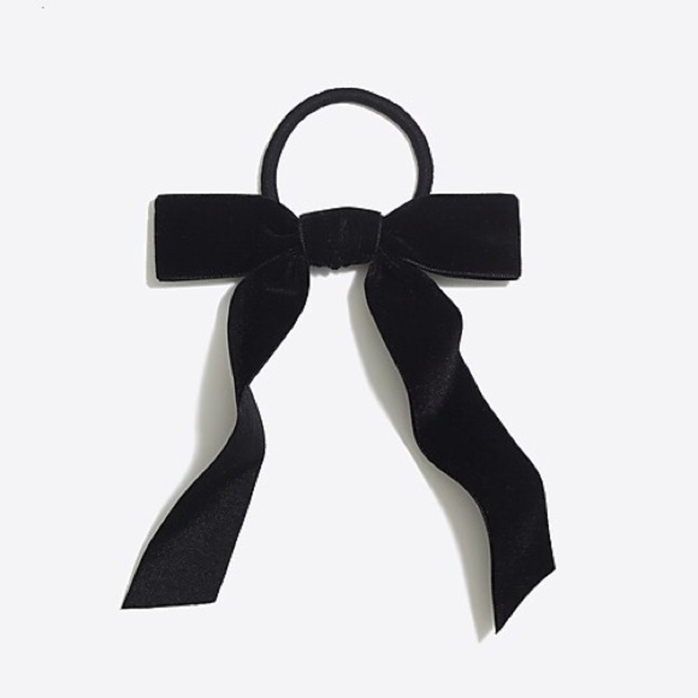 Velvet Bow Hair Tie 🎀